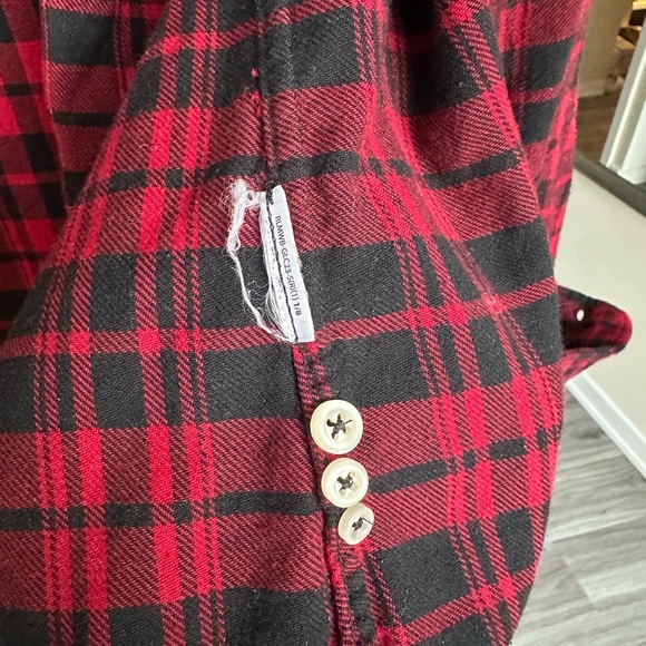 Ralph Lauren POLO Red and Black Plaid Classic Fit Shirt - Picture 6 of 10